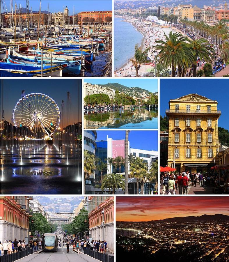 Appartement Bord De Mer Marina Baie Des Anges วิลล์เนิฟ-ลูเบ ภายนอก รูปภาพ