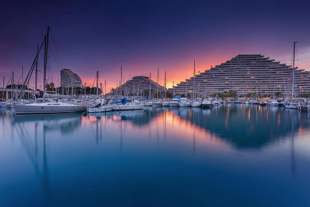Appartement Bord De Mer Marina Baie Des Anges วิลล์เนิฟ-ลูเบ ภายนอก รูปภาพ